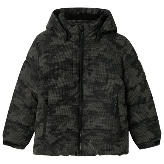 Name It Παιδικό μπουφάν Camouflage Puffer Jacket